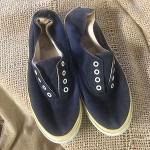 Vintage polo Ralph Lauren boat slide on sneakers
